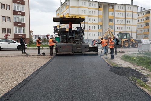 BSK Asfalt Yol Yapım Çalışmalarımız Devam Ediyor(5)